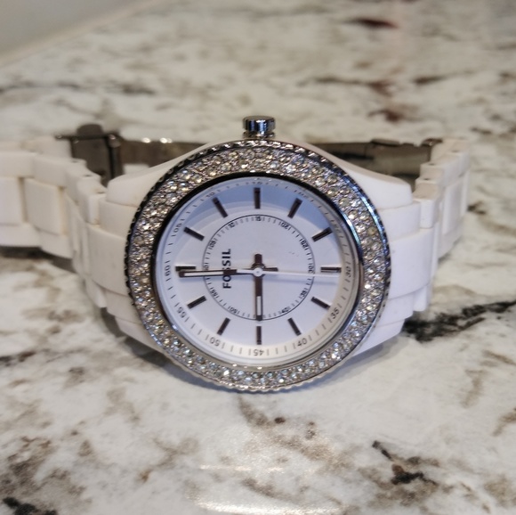 Fossil Accessories - Fossil Stella Womens Crystal Accented Watch.